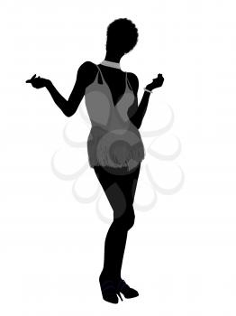 Royalty Free Clipart Image of a Dancer