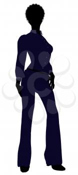 Royalty Free Clipart Image of a Woman