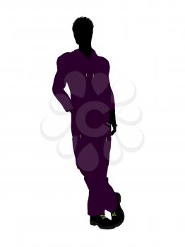 Royalty Free Clipart Image of a Man