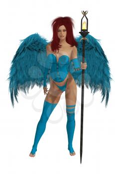 Royalty Free Clipart Image of an Angel