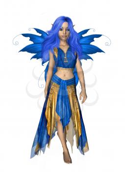 Royalty Free Clipart Image of a Fairy