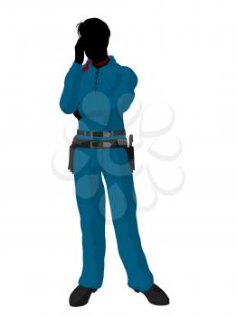 Royalty Free Clipart Image of a Cowboy