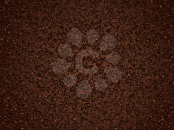 Royalty Free Clipart Image of a Background of Coffee Beans