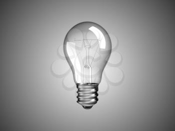 Royalty Free Clipart Image of a Light Bulb