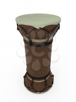 Royalty Free Clipart Image of a Drum