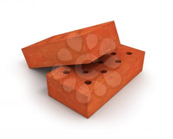 Royalty Free Clipart Image of Bricks