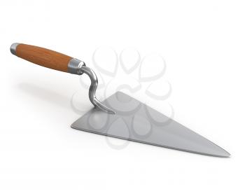 Royalty Free Clipart Image of a Trowel