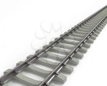 Royalty Free Clipart Image of Rails