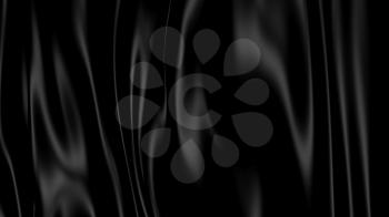 3D Illustration Abstract Black Background with Glare