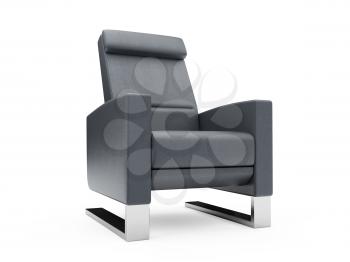 Royalty Free Clipart Image of an Armchair