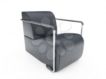 Royalty Free Clipart Image of an Armchair