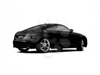 Royalty Free Clipart Image of an Audi