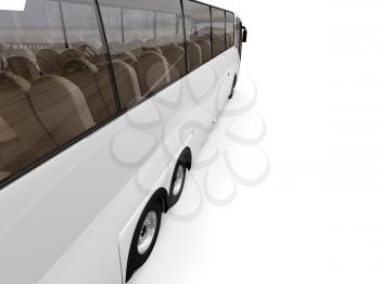 Royalty Free Clipart Image of a Bus