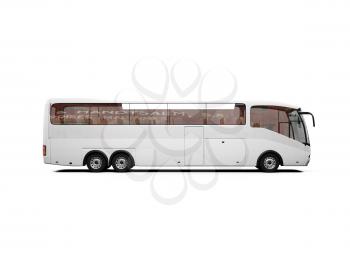 Royalty Free Clipart Image of a Bus