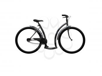 Royalty Free Clipart Image of a Bicycle