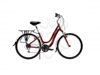 Royalty Free Clipart Image of a Bicycle