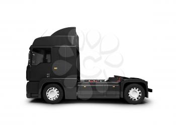 Royalty Free Clipart Image of a Transport Truck