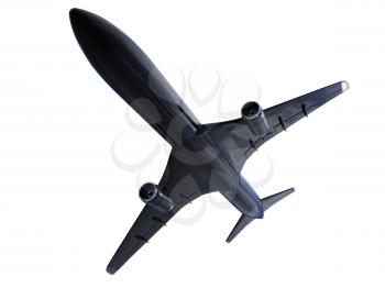 Royalty Free Clipart Image of an Airplane