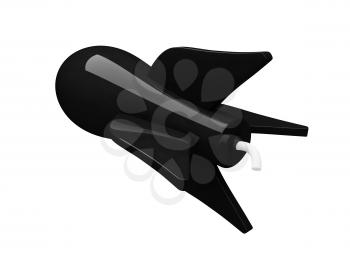 Royalty Free Clipart Image of a Bomb