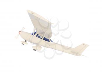 Royalty Free Clipart Image of an Airplane