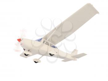 Royalty Free Clipart Image of an Airplane