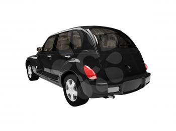 Royalty Free Clipart Image of a Car