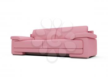 Royalty Free Clipart Image of a Couch