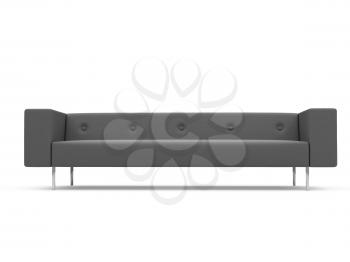 Royalty Free Clipart Image of a Couch