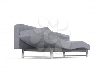 Royalty Free Clipart Image of a Couch