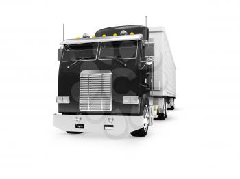 Royalty Free Clipart Image of a Truck