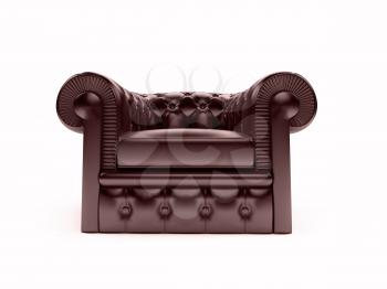 Royalty Free Clipart Image of an Armchair