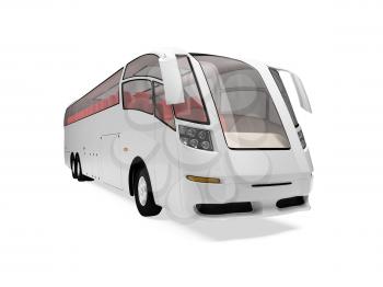 Royalty Free Clipart Image of a Bus