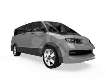 Royalty Free Clipart Image of a Car