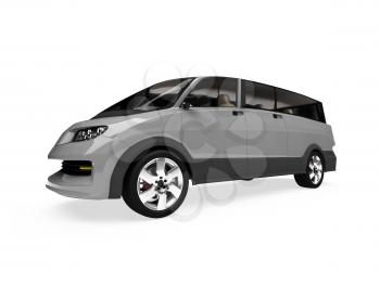 Royalty Free Clipart Image of a Car