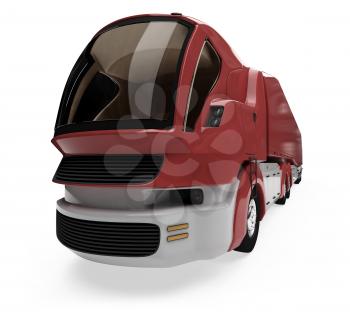 Royalty Free Clipart Image of a Truck