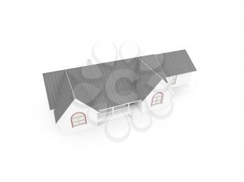 Royalty Free Clipart Image of a House