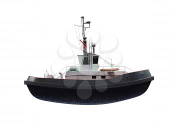 Royalty Free Clipart Image of a Boat