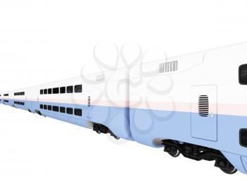 Royalty Free Clipart Image of a Train