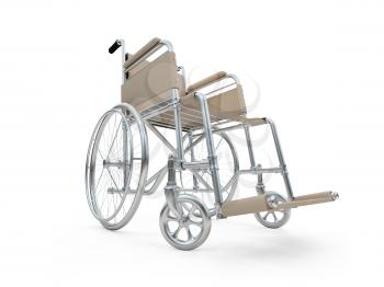 Royalty Free Clipart Image of a Wheelchair