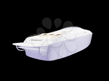 Royalty Free Clipart Image of a Boat