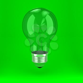 Royalty Free Clipart Image of a Light Bulb