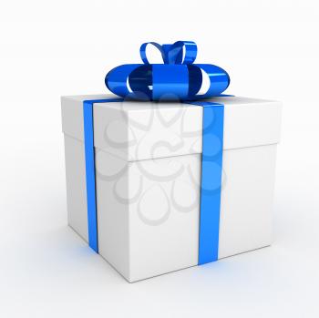 Royalty Free Clipart Image of a Present