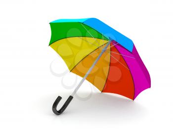 Royalty Free Clipart Image of an Umbrella