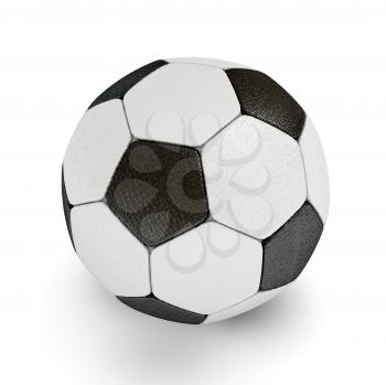 Royalty Free Clipart Image of a Soccer Ball