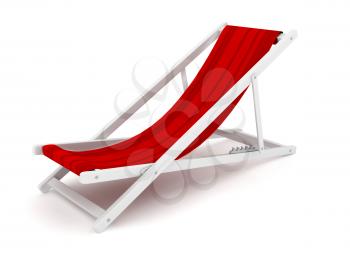 Royalty Free Clipart Image of a Lounge Chair