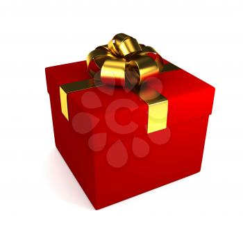 Royalty Free Clipart Image of a Present