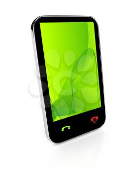 Royalty Free Clipart Image of a Cellphone