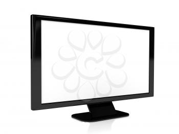 Royalty Free Clipart Image of a Television