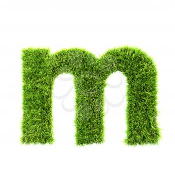 Royalty Free Clipart Image of a Letter 'm'