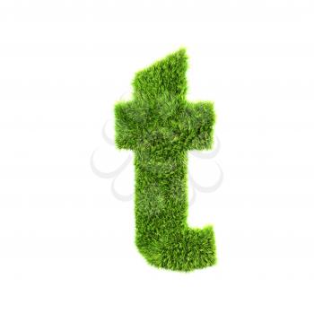 Royalty Free Clipart Image of a Letter 't'